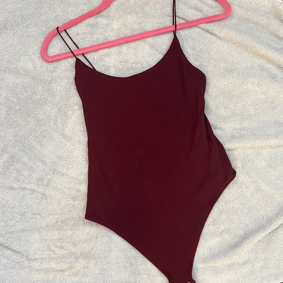 ribbed thong bodysuit excellent condition - Picture 2 of 5